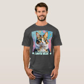 私は猫が大好き！ Tシャツ (正面フル)