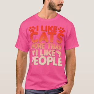 私は猫が好きすぎて人よりノベルティ Tシャツ