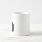 私は猫が好⎢き コーヒーマグカップ (中央)