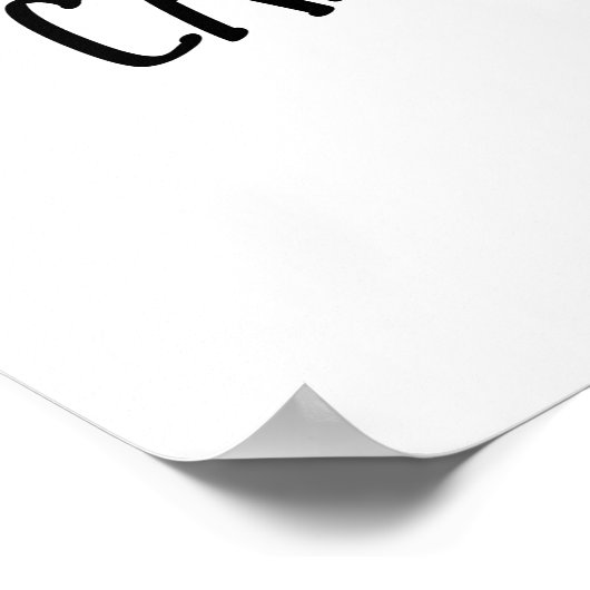 私は猫が懸命で長生きできるように働く ポスター (角)