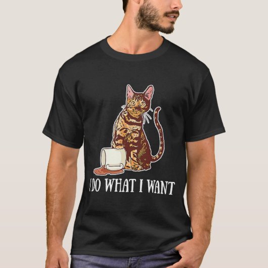 私は猫が欲しいものを作る1 Tシャツ (正面)