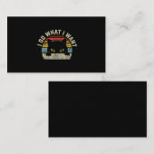 私は猫が欲しいようにしている 名刺 (正面/裏面)