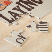 私は猫が私を狙っているのが遅くなってごめんなさい ジグソーパズル (側面)