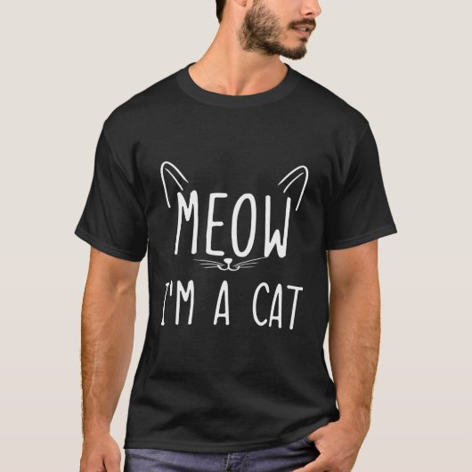 私は猫だ Tシャツ (正面)