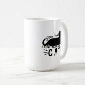 私は猫と予定がある コーヒーマグカップ (正面右)