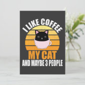 私は猫にコーヒーを飲むのが好きで、3人くらいかな 招待状 (スタンド正面)