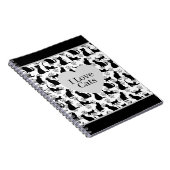 私は猫のノートが大好き ノートブック (右側)