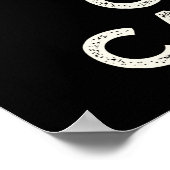 私は猫のレディ熱狂するアになるおもしろい予定 ポスター (角)