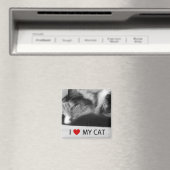 私は猫の磁石が大好き マグネット (インサイチュ (食洗機))