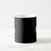 私は猫の食べ物を与え引用文Grの手おもしろいを噛む コーヒーマグカップ (中央)