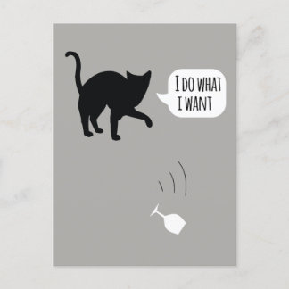 私は猫はがきを欲しい ポストカード