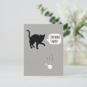 私は猫はがきを欲しい ポストカード (スタンド正面)