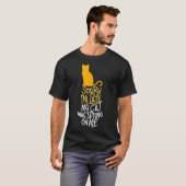 私は猫を座らせるのが遅くなってごめんなさい Tシャツ (正面フル)