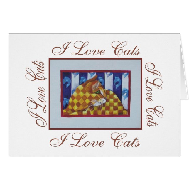 私は猫を愛します (正面横)