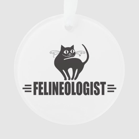 私は猫を愛します オーナメント (正面)