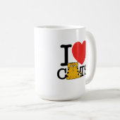 私は猫を愛します コーヒーマグカップ (正面右)