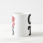 私は猫を愛します コーヒーマグカップ (中央)