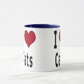 私は猫を愛します マグカップ (中央)