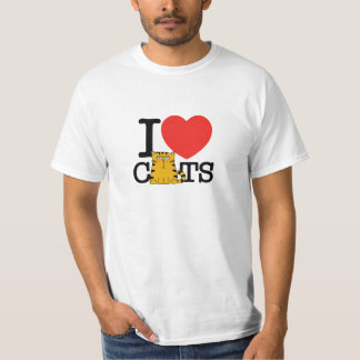私は猫を愛します Tシャツ