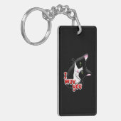 私は猫を欲しい キーホルダー (正面左)