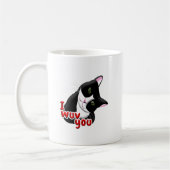 私は猫を欲しい コーヒーマグカップ (左)