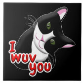 私は猫を欲しい タイル (正面)