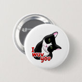 私は猫を欲しい 缶バッジ (正面&裏面)