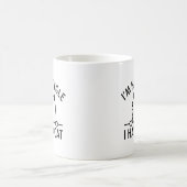 私は猫を独身の飼っていない コーヒーマグカップ (中央)