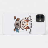 私は猫フェイン中毒 Case-Mate iPhoneケース (裏面(横))