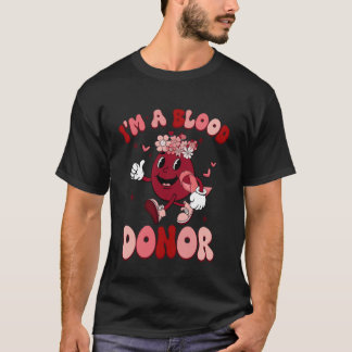 私は献血者です 世界献血者デー Tシャツ