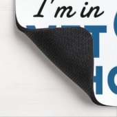 私は獣医の獣医に住んでいる人生がない マウスパッド (コーナー)