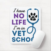 私は獣医の獣医に住んでいる人生がない マウスパッド (マウス)