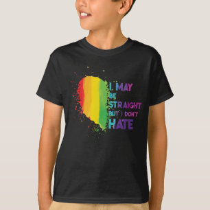 私は率直かもしれないが、LGBTQゲイプライドは嫌いではない Tシャツ