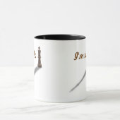 私は王です マグカップ (中央)