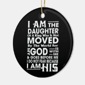 私は王の娘 セラミックオーナメント (左)