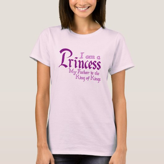 私は王の王女王です Tシャツ (正面)
