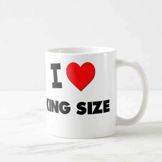 私は王を愛しますSize コーヒーマグカップ (右)