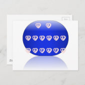 私は王国が大好統一されたき ポストカード (正面/裏面)