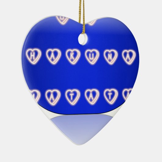 私は王国を愛し統一されたている セラミックオーナメント (右)