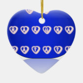 私は王国を愛し統一されたている セラミックオーナメント (正面)