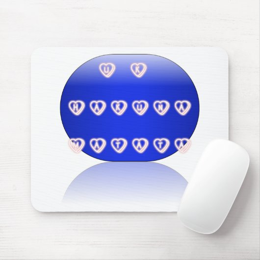 私は王国を愛し統一されたている マウスパッド (マウス)