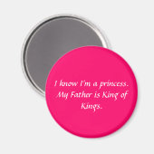 私は王女だと知っている… マグネット (正面/裏面)