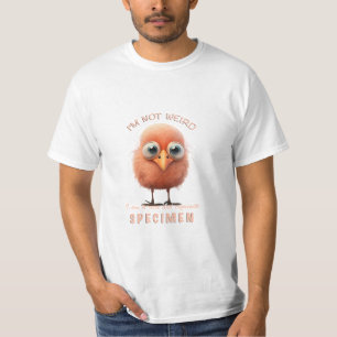 私は珍しい標本風変わりかわいいなバードーおもしろい Tシャツ