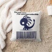 私は珍しくない、私は再現性がない クッション (ブランケット)