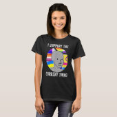 私は現在のものをサポート2 Tシャツ (正面フル)