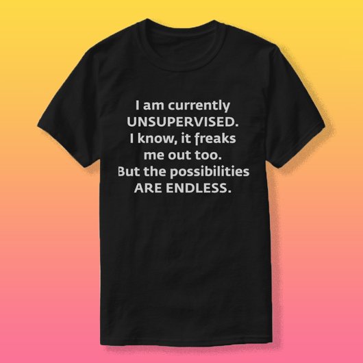 私は現在監修されていない Tシャツ