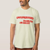 私は現在監督下に置かれていない。可能性だ! Tシャツ (正面)