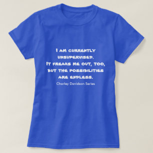 私は現在監視されていないです Tシャツ