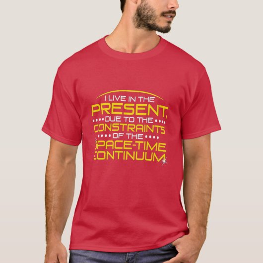 私は現在… Tシャツ (正面)