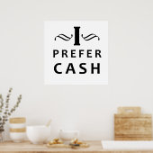 私は現金が好きだ ポスター (キッチン)